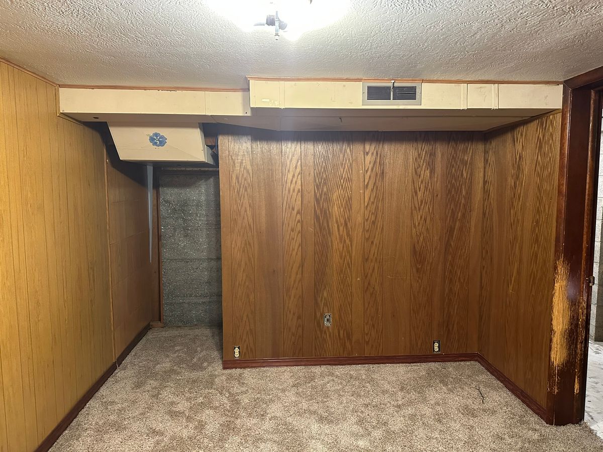 Basement bedroom 2 before