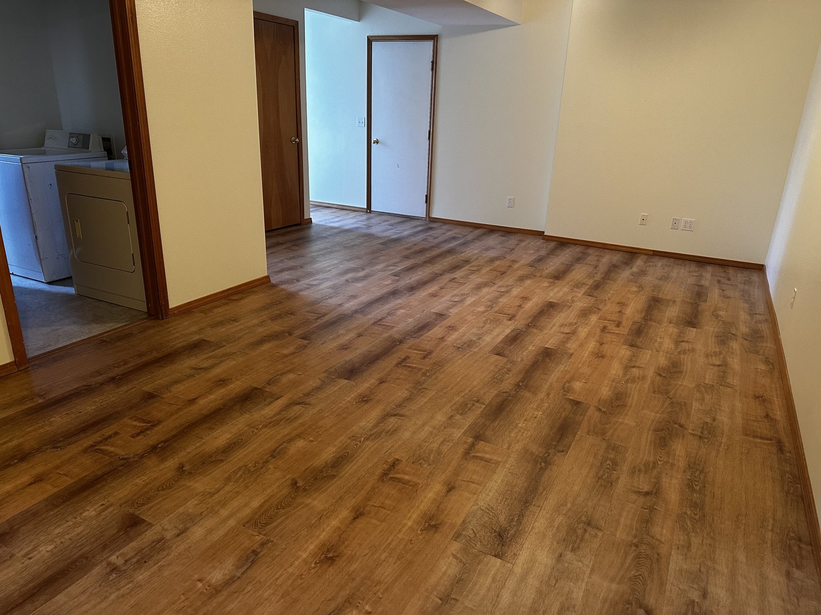 Basement after remodel