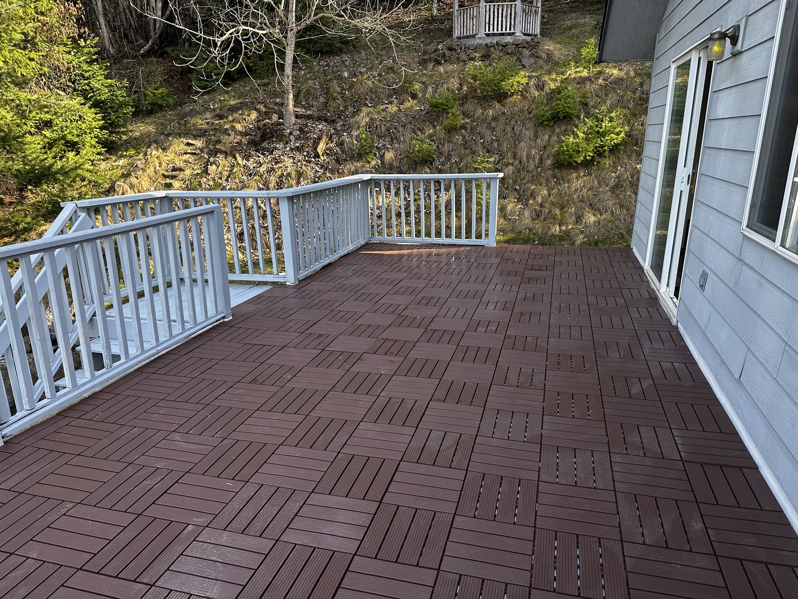 Deck after remodel