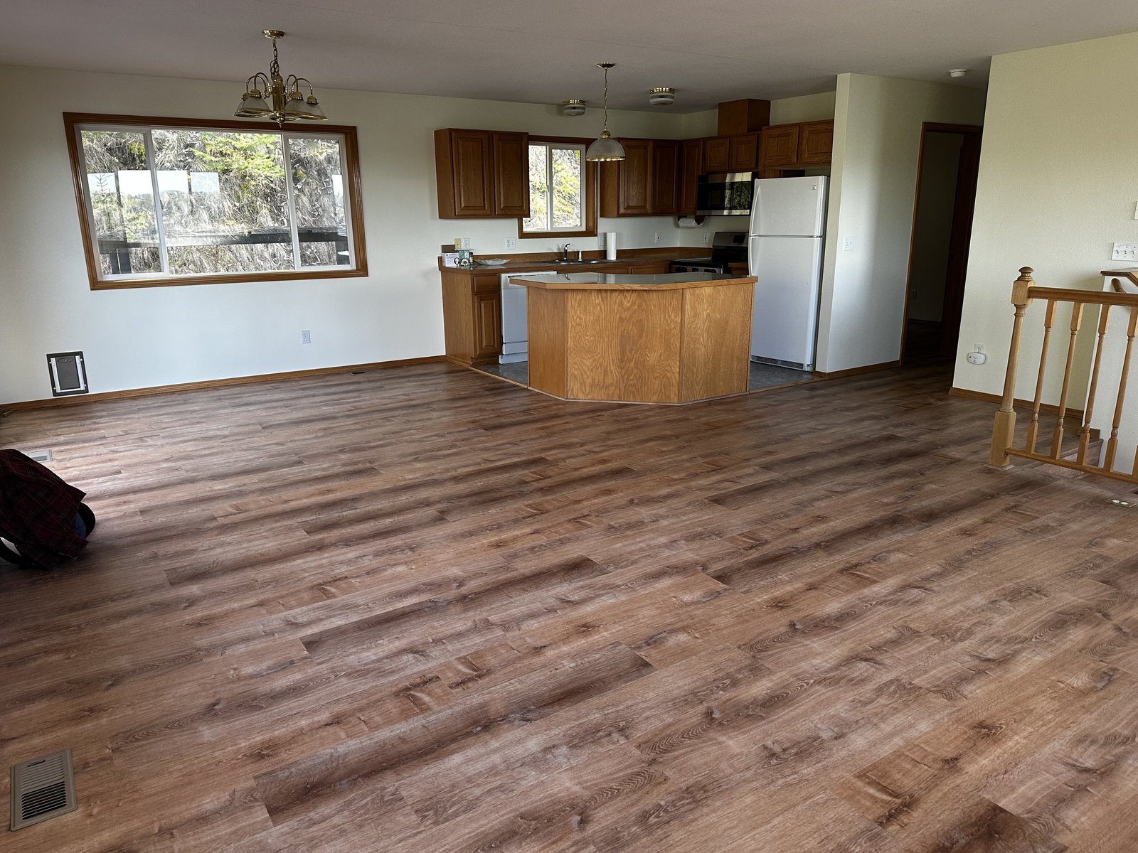 Living room after remodel