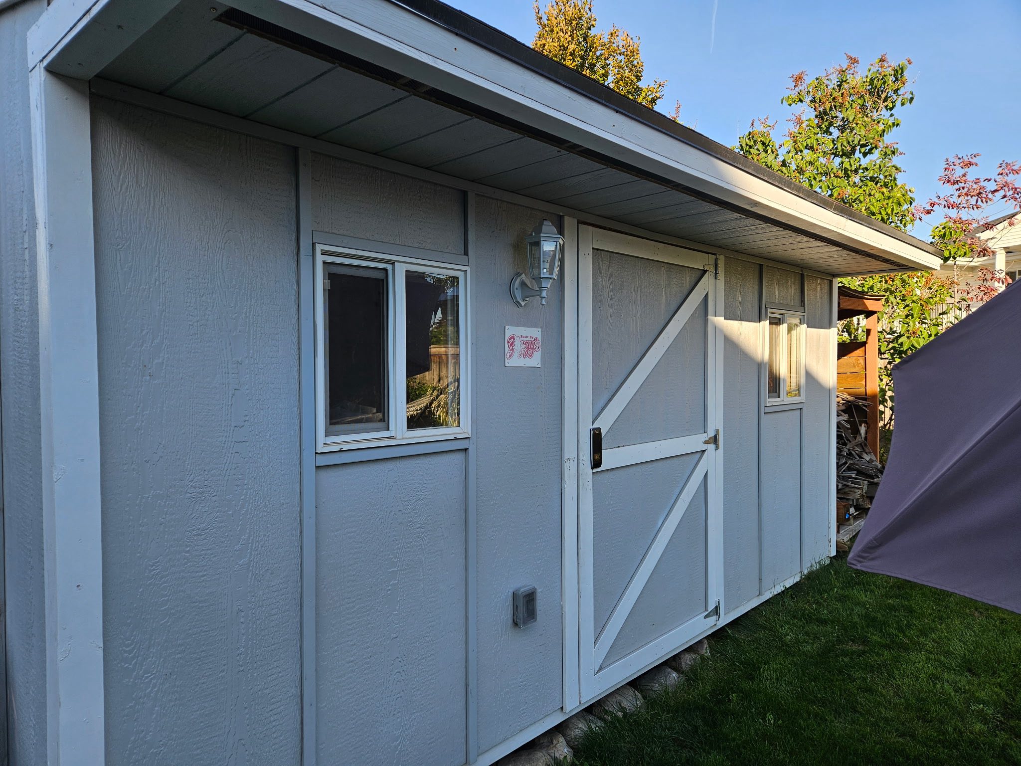 Shed conversion exterior