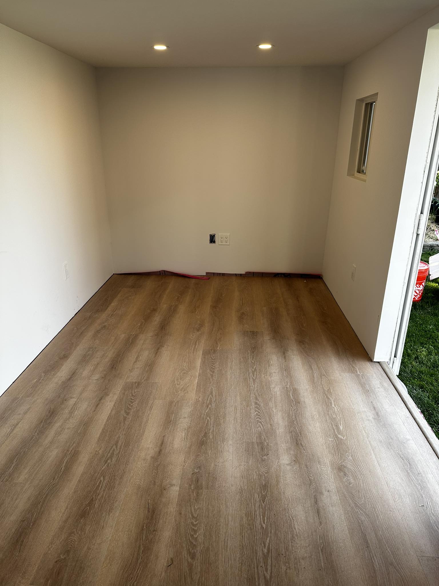 Shed conversion flooring